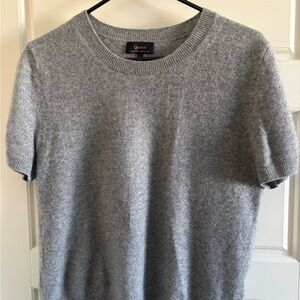 Quince Heather Gray Cashmere Sweater